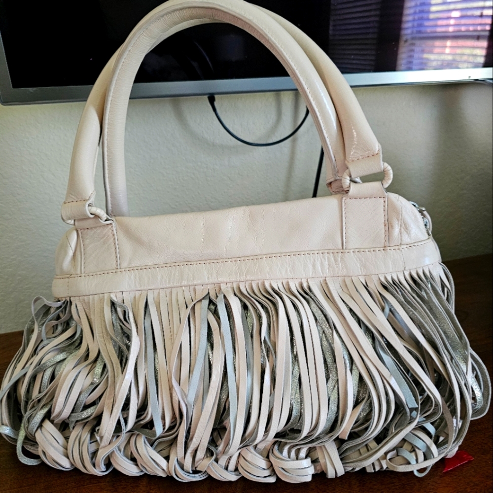 Katherine Kwei Pink Knotted Handbag Purse